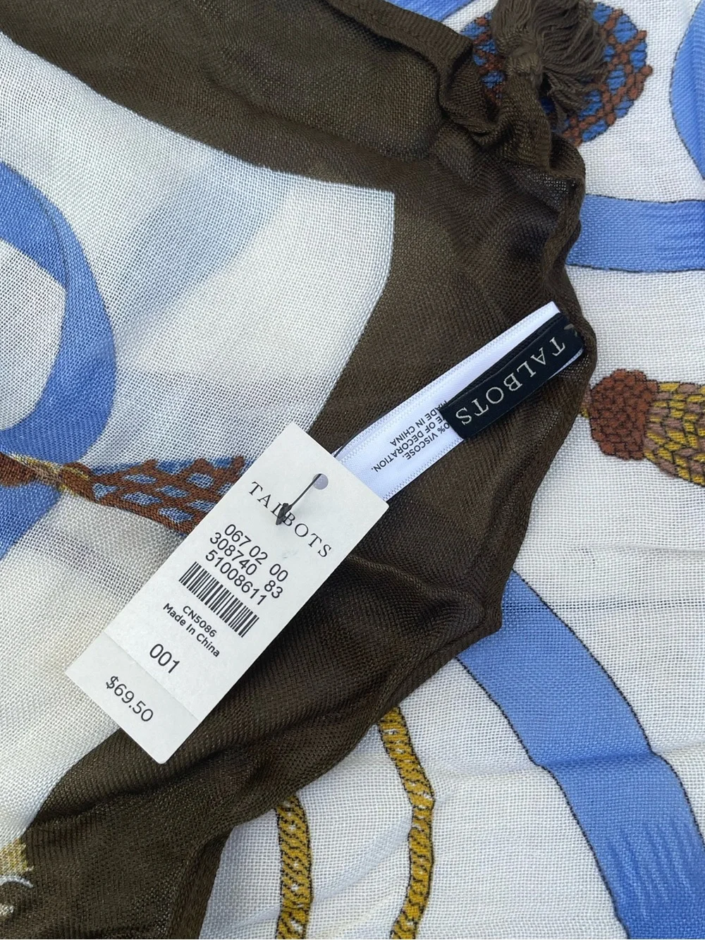 Talbots elegant scarf